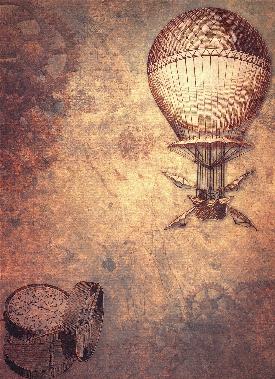 steampunk, hot air balloon, clock, map, gears, balloon, timepiece, rusty, paper, old, aircraft, da vinci, vitruvian man, inventions, innovation, drawing, retro, vintage, design, fantasy, steampunk, steampunk, steampunk, steampunk, da vinci, da vinci, da vinci, da vinci, da vinci, innovation, innovation